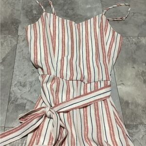 Striped Womens Jumpsuit